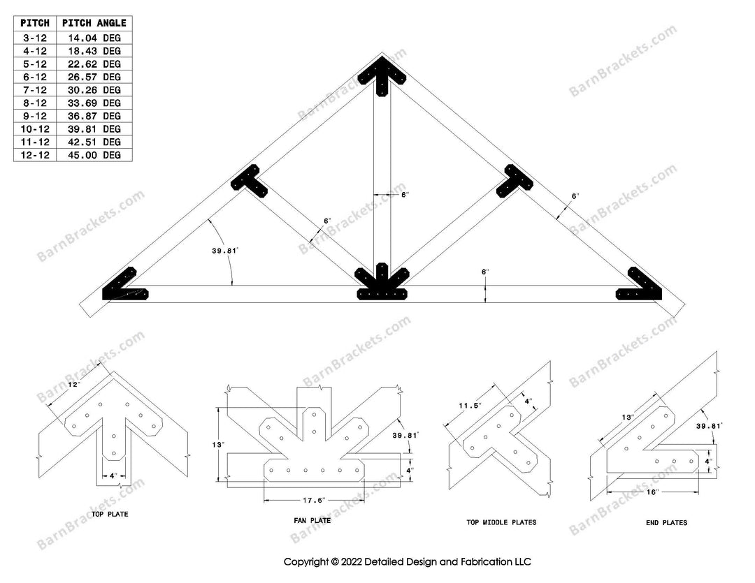 32 Truss Timber Frame Joint Details